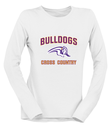 Wauconda Bulldogs Cross Country Women's LS T-Shirt