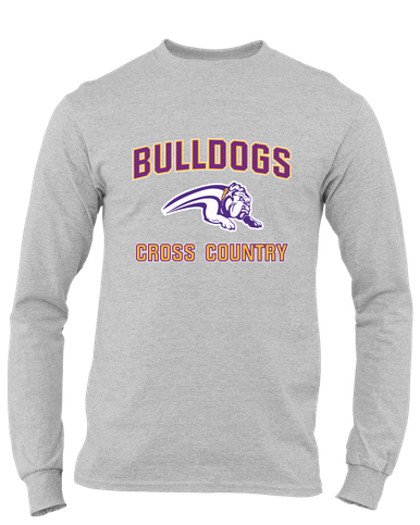 Wauconda Bulldogs Cross Country Men's LS T-Shirt