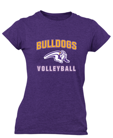 Wauconda Bulldogs Volleyball Women's Premium SS T-Shirt