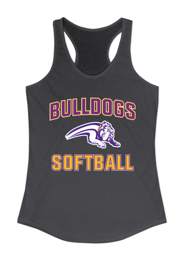 Wauconda Bulldogs Softball #1 Women's Tank Top