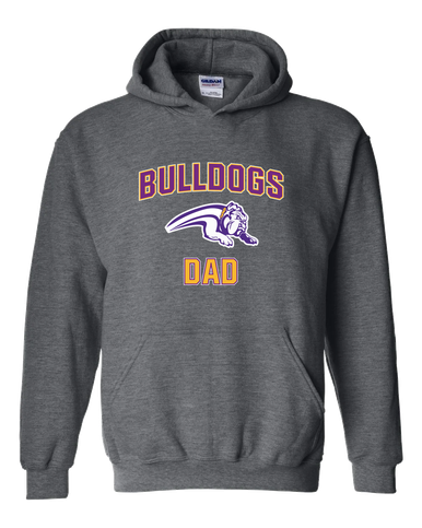 Wauconda Bulldogs Dad Men's Hoodie
