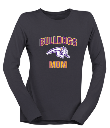 Wauconda Bulldogs Mom Women's Premium LS T-Shirt