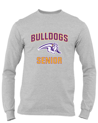 Wauconda Bulldogs Senior #1 Men's LS T-Shirt