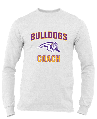 Wauconda Bulldogs Coach Men's LS T-Shirt