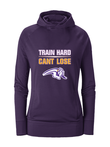 Wauconda Bulldogs Train Hard, Can't Lose Women's Hoodie