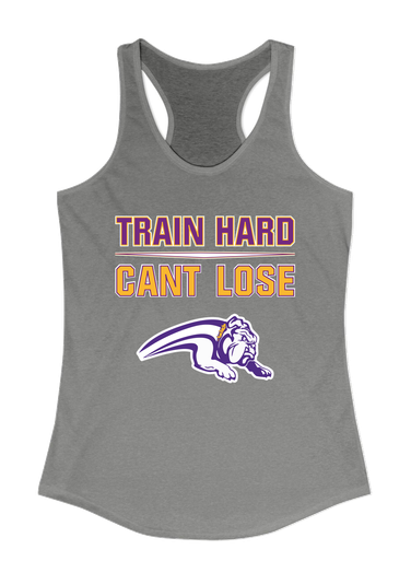 Wauconda Bulldogs Train Hard, Can't Lose Women's Tank Top