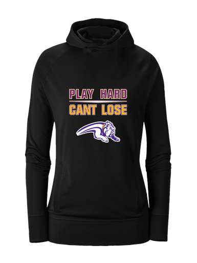 Wauconda Bulldogs Play Hard, Can't Lose Women's Hoodie
