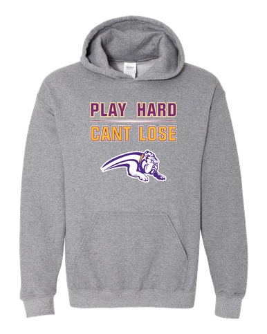 Wauconda Bulldogs Play Hard, Can't Lose Men's Hoodie