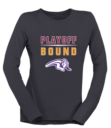 Wauconda Bulldogs Playoff Bound Women's Premium LS T-Shirt