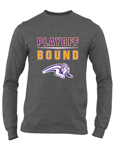 Wauconda Bulldogs Playoff Bound Men's Premium LS T-Shirt