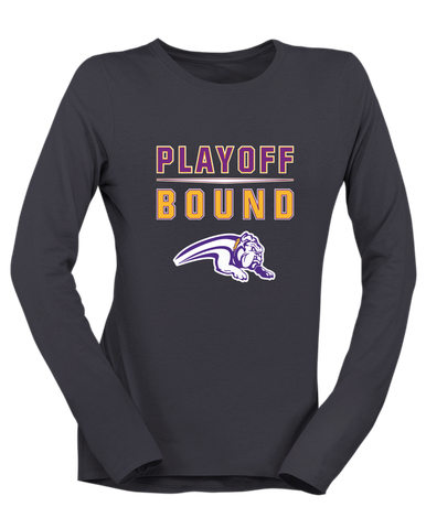 Wauconda Bulldogs Playoff Bound Women's LS T-Shirt