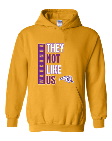 Wauconda Bulldogs They Not Like Us #1 Men's Hoodie