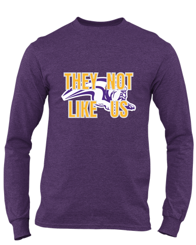 Wauconda Bulldogs They Not Like Us #2 Men's LS T-Shirt