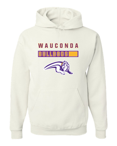 Wauconda Bulldogs Mascot #7 Men's Premium Hoodie