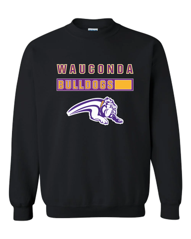Wauconda Bulldogs Mascot #7 Men's Sweatshirt