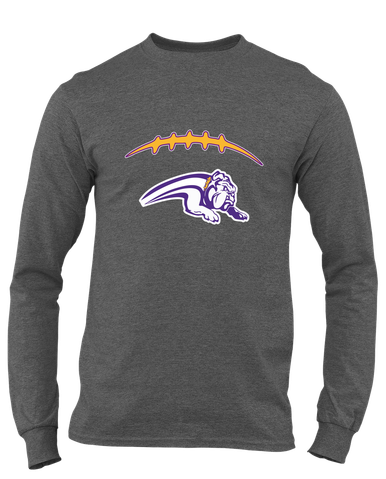 Wauconda Bulldogs Football #2 Men's LS T-Shirt