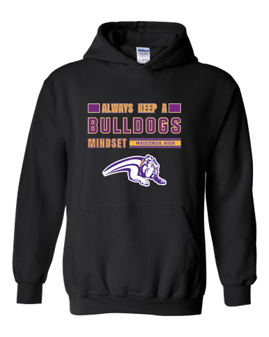 Wauconda Bulldogs Mindset Men's Hoodie