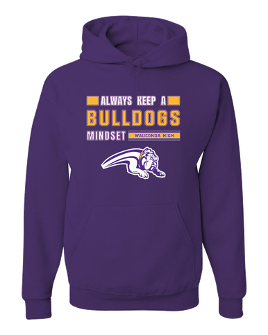 Wauconda Bulldogs Mindset Men's Premium Hoodie