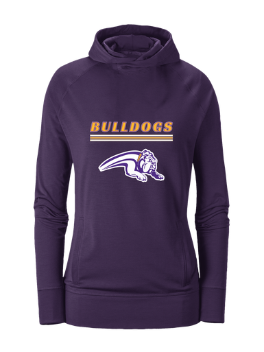 Wauconda Bulldogs Mascot #8 Women's Hoodie