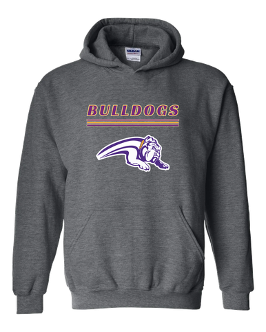Wauconda Bulldogs Mascot #8 Men's Hoodie