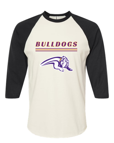 Wauconda Bulldogs Mascot #8 Women's Baseball T-Shirt
