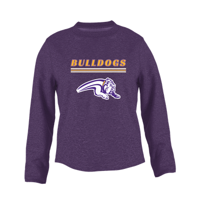Wauconda Bulldogs Mascot #8 Women's Sweatshirt
