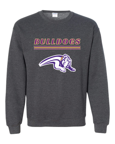Wauconda Bulldogs Mascot #8 Men's Sweatshirt