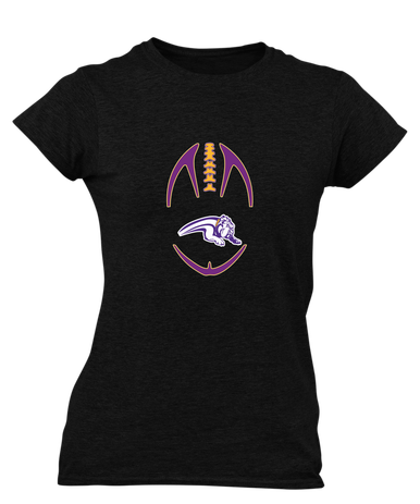 Wauconda Bulldogs Football #4 Women's SS T-Shirt