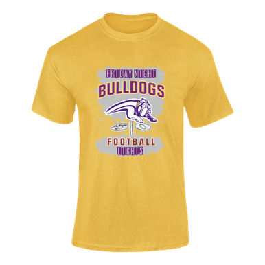 Wauconda Bulldogs Football #6 Men's SS T-Shirt