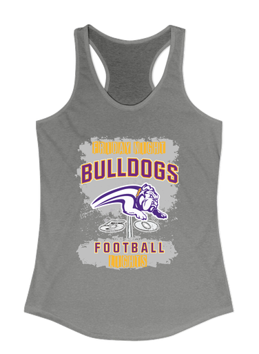Wauconda Bulldogs Football #6 Women's Tank Top