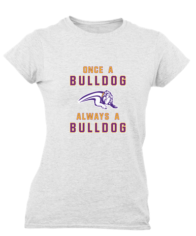 Wauconda Bulldogs Once A Women's Premium SS T-Shirt