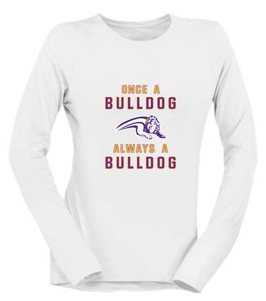 Wauconda Bulldogs Once A Women's Premium LS T-Shirt