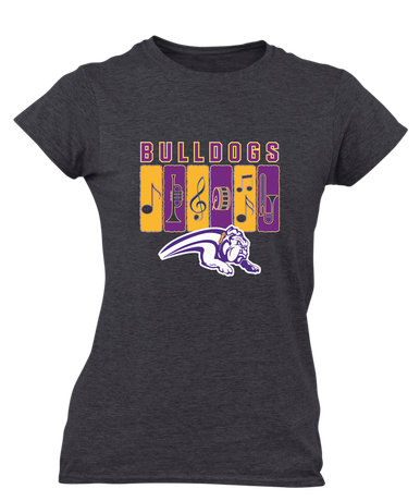 Wauconda Bulldogs Band # 2 Women's Premium SS T-Shirt