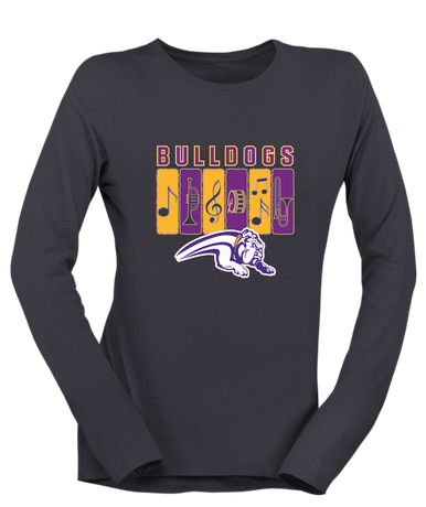 Wauconda Bulldogs Band # 2 Women's LS T-Shirt