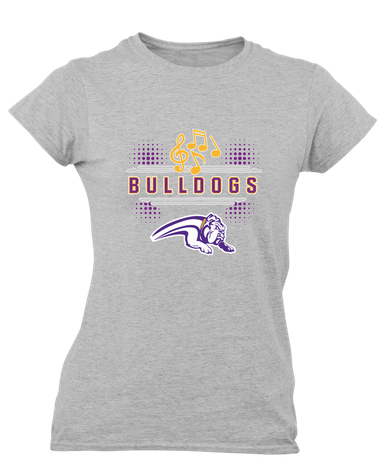 Wauconda Bulldogs Band # 3 Women's Premium SS T-Shirt