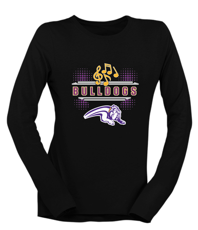 Wauconda Bulldogs Band # 3 Women's Premium LS T-Shirt