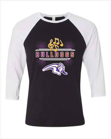 Wauconda Bulldogs Band # 3 Men's Baseball T-Shirt