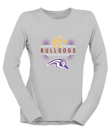 Wauconda Bulldogs Band # 3 Women's LS T-Shirt