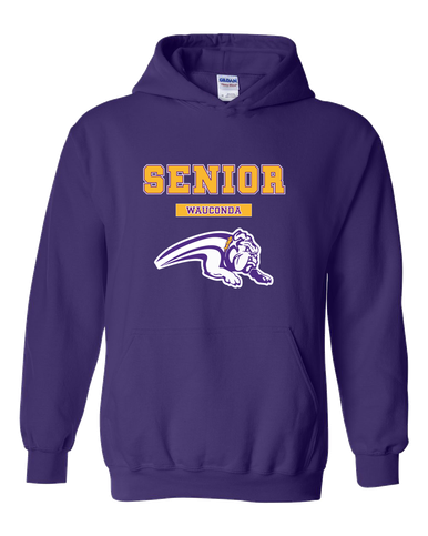 Wauconda Bulldogs Senior #2 Men's Hoodie