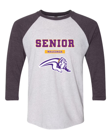 Wauconda Bulldogs Senior #2 Women's Baseball T-Shirt