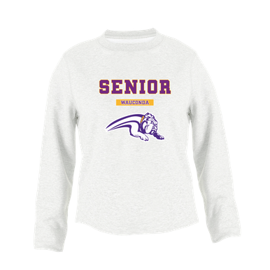Wauconda Bulldogs Senior #2 Women's Sweatshirt