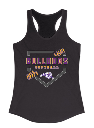 Wauconda Bulldogs Softball #2 Women's Tank Top