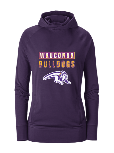 Wauconda Bulldogs Mascot #9 Women's Hoodie