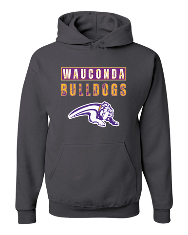 Wauconda Bulldogs Mascot #9 Men's Premium Hoodie