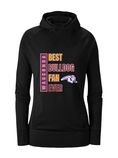 Wauconda Bulldogs Best Bulldog Fan Women's Hoodie