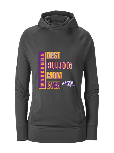 Wauconda Bulldogs Best Bulldog Mom Women's Hoodie