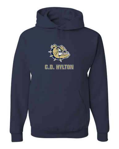 C.D. Hylton Bulldogs Mascot #2 Men's Premium Hoodie
