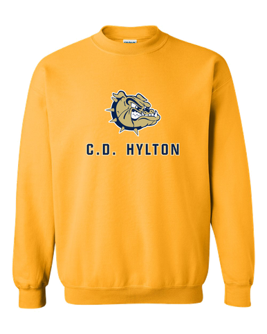 C.D. Hylton Bulldogs Mascot #2 Men's Sweatshirt
