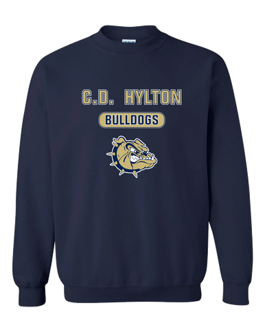 C.D. Hylton Bulldogs Mascot #3 Men's Sweatshirt