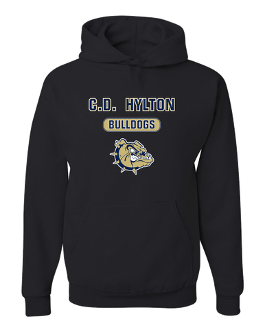 C.D. Hylton Bulldogs Mascot #3 Men's Premium Hoodie